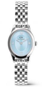 Daniel Wellington Oval Ophelia Mini Ice Blue Silver DW00100809