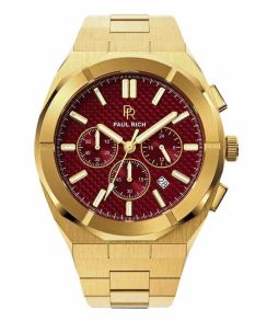 Paul Rich Motorsport - Carbon Fiber Golden Red 45mm