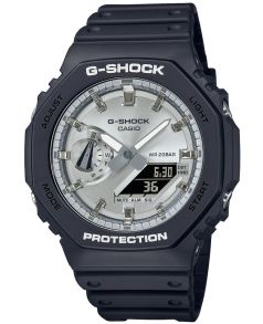 Casio G-SHOCK ultra-slanke achtkantige horloge met Carbon Core | GA-2100SB-1AER