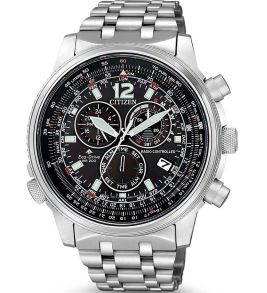 Citizen Promaster Sky Eco-Drive herenhorloge met radiobesturing en chronograaf | CB5860-86E