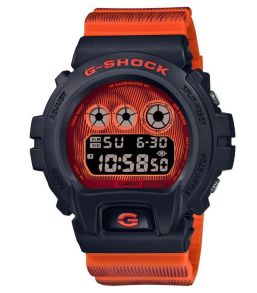 Tijdvervorming G-SHOCK oranje sci-fi digitale sporthorloge | DW-6900TD-4ER