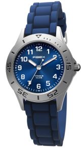 Premium zwemhorloge titanium oceaanblauw | FIBEXTIA10