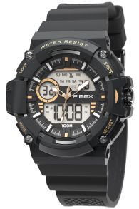 Herenhorloge voor sport en vrije tijd met dag- en nachtweergave | FIBEXMX01