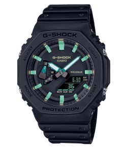 G-SHOCK Rusted Metal Series ana-digi horloge met Carbon Core Guard | GA-2100RC-1AER