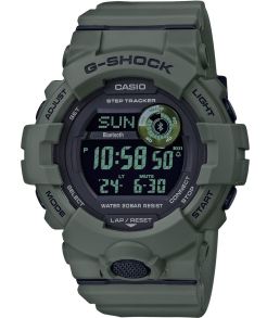 Fitnesshorloge G-Shock met groen militair design | GBD-800UC-3ER