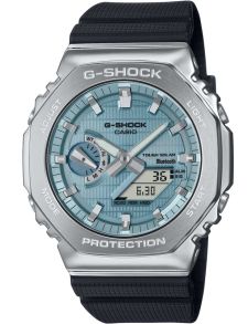 G-SHOCK solar horloge Sky Blue met Bluetooth | GBM-2100A-1A2ER