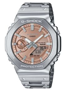 Volledig metalen koperkleurige G-SHOCK met zonne-energie en Bluetooth | GM-B2100AD-5AER