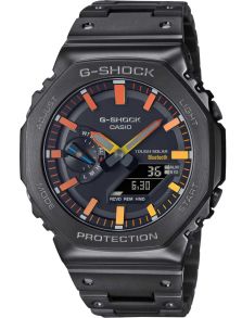 Volledig metalen G-SHOCK met gradiëntaccenten en Bluetooth | GM-B2100BPC-1AER
