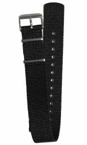Black Nylon Strap For Seiko 5 Sports 22mm L0FP02CJ0