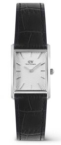 Daniel Wellington Bound Black Crocodile Guilloché Silver DW00100898