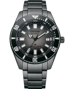 Citizen Promaster Super Titanium automatische duikhorloge | Zwarte DLC-coating en saffierkristal | NB6025-59H