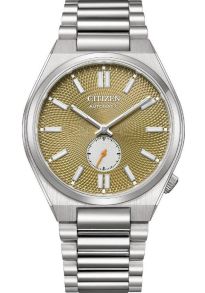 Citizen Tsuyosa Small Second automatisch herenhorloge | Groene gestructureerde wijzerplaat | NK5010-51X