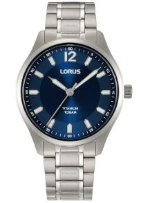 Lorus Ladies 100m Titanium Blue Petite 30mm