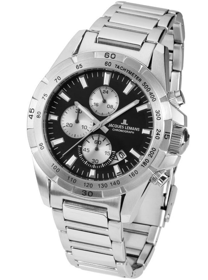 Stainless Steel Horloge Jacques Lemans Jacques Lemans Hybromatic