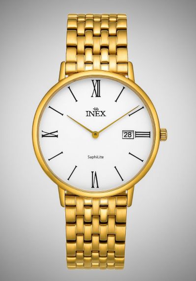 Inex Mens Golden Classic 38mm
