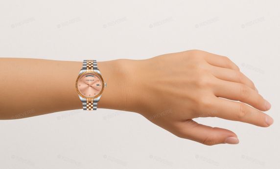 Carrie Taylor Rosegold Day-Date Jubilee Petite 31mm
