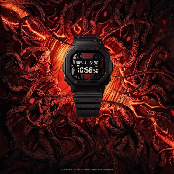 Casio G-Shock Stranger Things Collaboration Model Limited Edition DW-5600STT-1ER