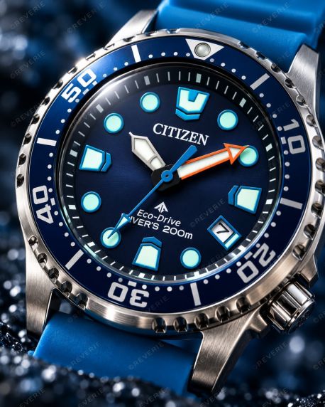 Citizen Promaster Eco-Drive dames duikhorloge met blauwe wijzerplaat | EO2028-06L