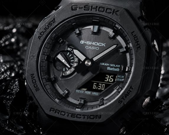 Solar Bluetooth G-SHOCK horloge met Carbon Core Guard 200M | GA-B2100-1A1ER
