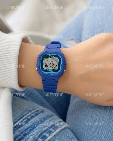 Casio Blue Mini Digital 30mm