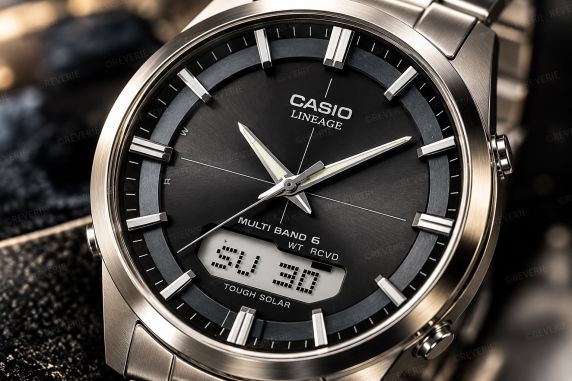 Titanium premium Wave Ceptor horloge | LCW-M170TD-1AER
