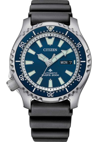 Citizen Promaster Fugu Limited Edition automatisch duikhorloge | Blauwe wijzerplaat en ISO certificering | NY0161-63L