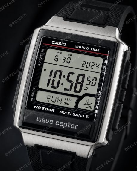 Radio controlled digitaal wereldtijd horloge multi-band | WV-59R-1AEF